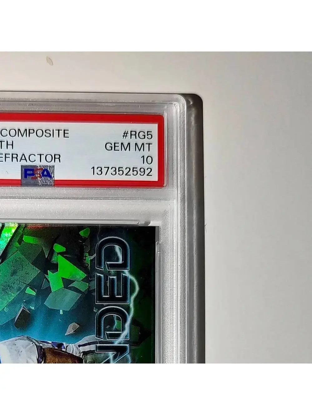 Emmitt Smith 2023 Topps Resurgence Grounded 64/99 #RG-5 Green Refractor PSA 10